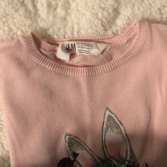 Pink Bunny Rabbit Sweater - Picture 4 of 4